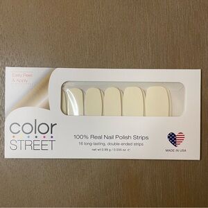 Color Street nail strips - Clear As Day